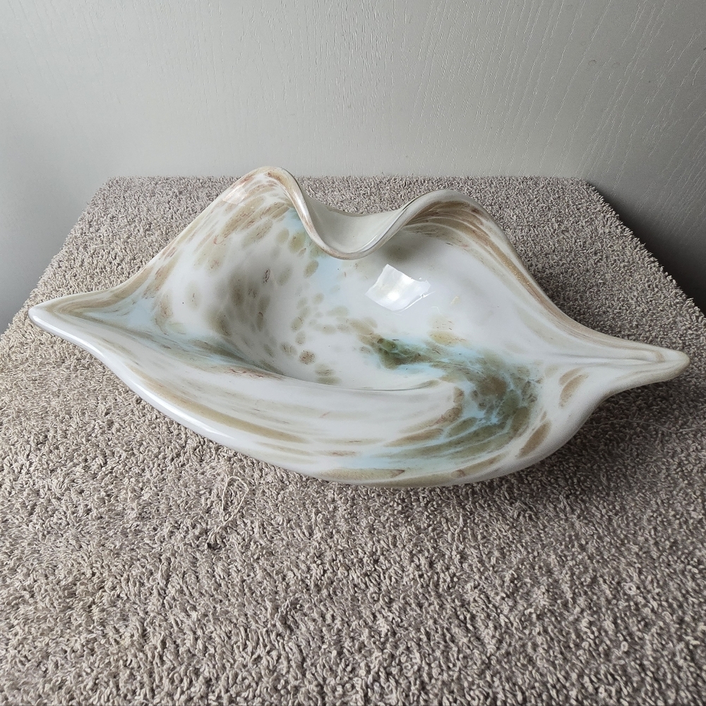 Vintage Italy Murano Art Glass Bowl - Picture 8 of 9